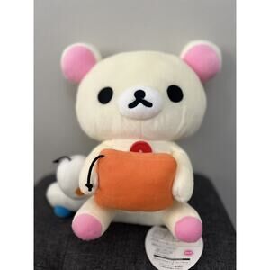 Korilakkuma Plush Shaking Duck San-X Super Soft Plushie 10” BNWT US Seller